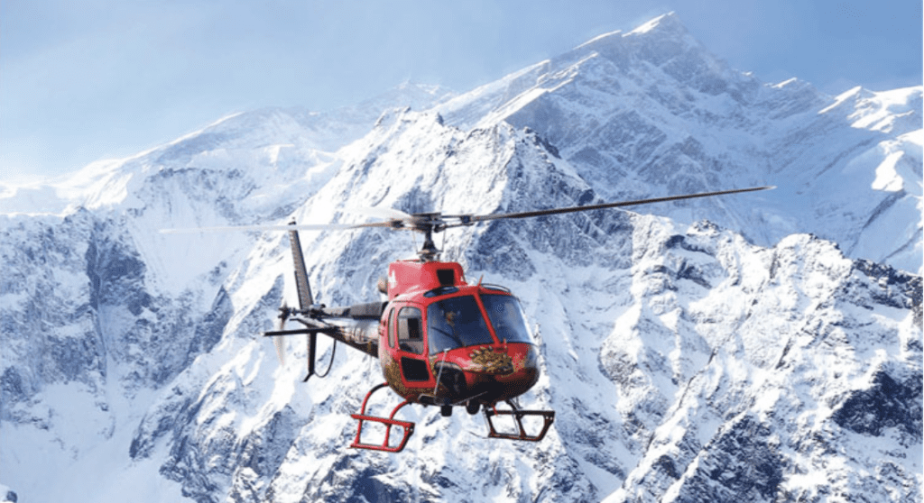 Flying High: Crafting Memories with Everest Helicopter Tour and Trek